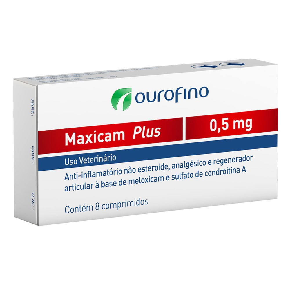 maxicam plus 0 5 mg | Detalhes do Produto | Mateus Pet Center Loja